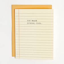 Just bring your imagination, and use crello now. You Make School Cool Greeting Card Paper Source