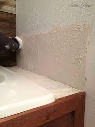 Another innovative way to bring in a smashing look to the decor of your bathroom is to build the walls using stones. Beautiful Bathroom Wall Makeover Amazing Bathrooms Beautiful Bathrooms Knockdown Texture Walls