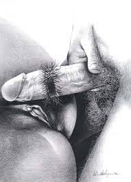 Erotic Pencil Sketches - 68 photos