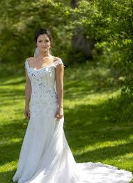 Danica Mckellar Wore This Gorgeous Beaded Wedding Gown In Wedding Bells What S Your Wedding Style Timeless Wedding Dress Movie Wedding Dresses Wedding Bells