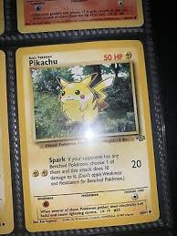 Shipped with usps first class package. 95 96 98 Pikachu Pokemon Card 60 64 Ebay