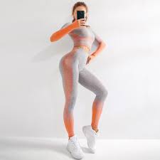 Saw something that caught your attention? Buy Women Seamless Yoga Set Fitness Sports Suits Gym Wear Long Sleeve Shirts High Waist Running Leggings At Affordable Prices Free Shipping Real Reviews With Photos Joom