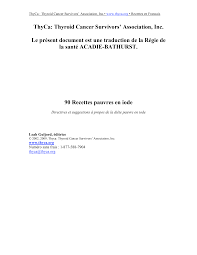 Http Www Thyca Org Download Document 407 Recipes Fr Pdf