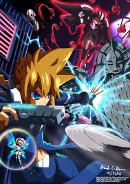 Star Vs The Forces Of Evil Season 3 Download Mega Gunvolt Vs Gibril By Innovator123 On Deviantart In 2020 Azure Striker Gunvolt Artwork Power Rangers