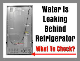Check spelling or type a new query. Water Is Leaking Behind Refrigerator 5 Causes What To Check How To Fix
