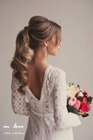 Bridesmaid Ponytail Wedding Party Hairstyles Wedding Hairstyles For Long Hair