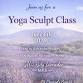 Yoga Sculpt - Village of Hope Foster Care Support