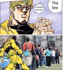 Pin By 285729 On Jojo Meme And Good Drawings Jojo Bizzare Adventure Jojo Memes Walking Meme