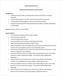 We're about to show you administrative assistant job description examples in a second, but… sample administrative assistant resume template. Job Description Template Word Sample Administrative Assistant Form Hudsonradc