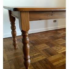 Find luxury home furniture, bathroom accessories, bedding sets, home lights & outdoor furniture at pottery barn. Pottery Barn Farmhouse Style Dining Table Aptdeco