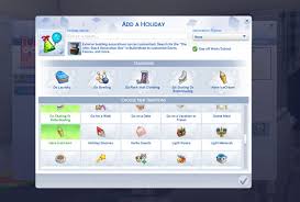Mod The Sims Assorted Custom Holiday Traditions Update 17th April 2017 In 2020 Holiday Traditions Sims 4 Seasons Custom