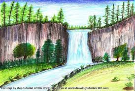 In 1914, he began to favour the larger birch wood panels used by a. Learn How To Draw A Beautiful Waterfall Waterfalls Step By Step Drawing Tutorials Waterfall Drawing Easy Scenery Drawing Beautiful Scenery Drawing