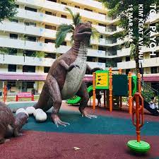 As announced by hdb, the iconic playground at toa payoh with a sandpit will be preserved. Dinosaur Playground Toa Payoh 18 Visitors