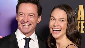 Hugh Jackman and Sutton Foster make red carpet couple debut at Hollywood premiere