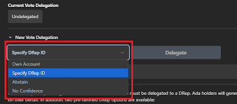 Guide to Delegating ADA to a DRep