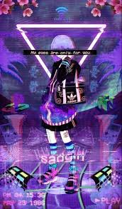 Pin By Lofi On Stuff Anime Wallpaper Iphone Glitch Wallpaper Anime Wallpaper