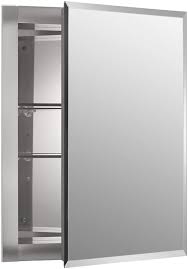 The easiest installation is to replace your old mirror with the same type of mirror. Amazon Com Kohler K Cb Clr1620fs Frameless 16 Inch X 20 Inch Aluminum Bathroom Medicine Cabinet Recess Installation Only Home Improvement