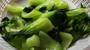 There is minimal waste when cooking bok choy as the leaves and white stalks are both edible. Bok Choy Seasoned With Soybean Paste Cheonggyeongchae Doenjang Muchim Recipe Maangchi Com