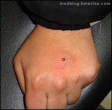 Deep Hand Piercing Bme Tattoo Piercing And Body Modification News Hand Piercing Piercing Body Mods