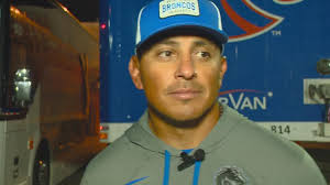 Boise State head coach Andy Avalos