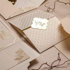 Gold Dots Hot Stamp Foil Pocketfold Wedding Invitations Luxur Pocketfold Wedding Invitations Luxury Pocket Fold Wedding Invitations Classic Wedding Invitations