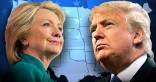 Image result for Hinh Ba Clinton va Donal Trump