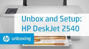 حتى الأسرة الموصوفة أعلاه تحتاج إلى أداء مثل. Unboxing And Setting Up The Hp Deskjet 2540 All In One Printer Hp Youtube