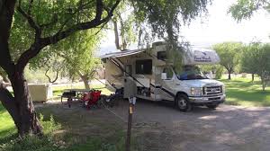 We have camped a lot across the country both in state and private parks. Cottonwood Campground Big Bend National Park Castolon Texas Womo Abenteuer
