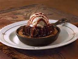 This is a texas chain steakhouse that recaptures food flavors cooked over campfires. Menu Item Adverstising Brownie Skillet Crumble Picture Of Saltgrass Steak House Mcallen Tripadvisor