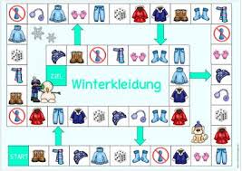 Spielfeld Winterkleidung Fur Daz Deutsch Lernen Spiele Spiele Ideenreise