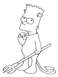 Coleção de janaina aparecida • última atualização há 6 semanas. Desenho De Bart Simpson No Halloween Para Colorir Tudodesenhos