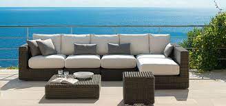 Salotti Da Giardino In Rattan Ecco 20 Bellissimi Modelli Mondodesign It Giardino Arredamento Giardino Pallet Arredamento D Esterni