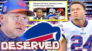 Buffalo Bills Extending Taron Johnson to a Mega Deal