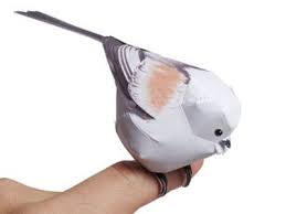 Animals Long Tail Bird Paper Model Pepakura Corner Paper Birds Paper Models Paper Animals