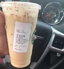 Just Because You Re Giving Up Carbs Doesn T Mean You Have To Give Up Your Starbucks He Starbucks Drinks Recipes Healthy Starbucks Drinks Iced Starbucks Drinks