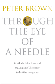 Jesus talks about how obsession and idolatry with so hard that a camel would have an easier time going through the eye of a needle than for someone who idolizes riches to reach the kingdom of god. Through The Eye Of A Needle Princeton University Press