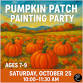 Pumpkin Patch Painting Party for Kids with event image