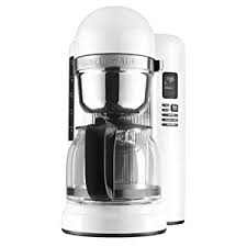 Maybe you would like to learn more about one of these? Kitchenaid Kcm1204wh 12 Cup Coffee Maker With One Touch Brewing White Home Kitchen Amazon Com