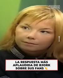 Björk es una artista que nunca se ha disculpado por ser genuina, a su  manera y en esta entrevista dio un claro ejemplo de su forma de pensar.