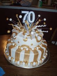Birthday Cake 70 Geburtstag Kuchen Geburtstagstorte Tortendeko