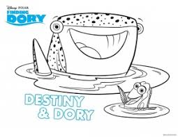 Ring coloring pages for kids online. Finding Dory Free Printable Coloring Pages For Kids