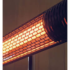 Hanover 30 7 Wide Electric Carbon Infrared Heat Lamp With Remote Control Silver Han1031ic Slv Outdoor Heat Lamp Outdoor Garage Lights Heat Lamps