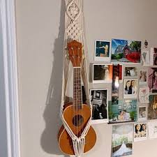 Check spelling or type a new query. Macrame Ukulele Wall Hanging Ukulele Wall Mount Ukulele Wall Mount Ukulele Wall Holder Ukulele Stand Boho Instrument Hanger Decoracao Artesanato Decoracao Desenho De Natal