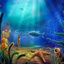 40 Beautiful Underwater Ipad Wallpapers Underwater Wallpaper Underwater Painting Under The Sea Background