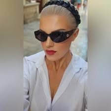 💯 Original Gucci Monogram Acetate Cat-Eye Sunglasses