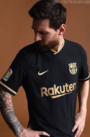 Ebay original fc barcelona home trikot 2019/20 mit la liga ärmelpatches ohne rückennummer. Fc Barcelona 20 21 Auswartstrikot Veroffentlicht Nur Fussball