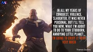 The story picks up from avengers: Best Thanos Quotes From Avengers Infinity War Endgame Marvel Superhero Quotes Marvel Quotes Villain Quote