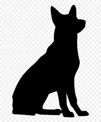 Svg Library Download Black German Shepherd Clipart German Shepherd Free Svg Png Download Full Size Clipart 150536 Pinclipart