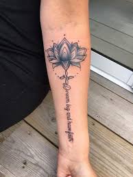 Lotusflower And The Symbol Of Innerstrenght Reminds Me At The Power Of Always Believe In Your Dreams Tattoos Body Art Tattoos Cuff Tattoo