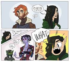 Nein Dragons Critical Role Characters Critical Role Campaign 2 Critical Role Comic